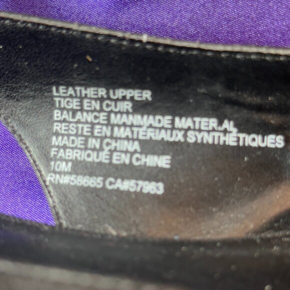 πLeith Timeless Classic Pointed Toe Leather Slingback Flat Sandals 10M - Picture 10 of 12